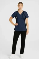 Conjunto Antifluidos Filipina Con Spandex a los costados y Pantalon Modelo New York