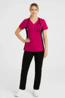 Conjunto Antifluidos Filipina Con Spandex a los costados y Pantalon Modelo New York