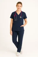Conjunto Filipina Pantalon Antifluidos Con Triple Costura Pespunte Modelo Milan