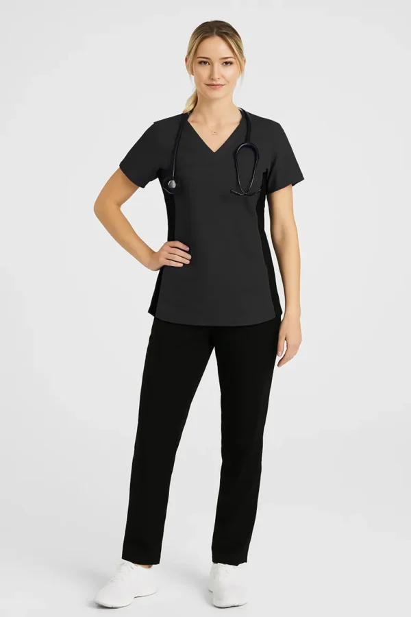 Conjunto Antifluidos Filipina Con Spandex a los costados y Pantalon Modelo New York