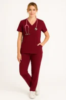 Conjunto Filipina Pantalon Antifluidos Con Triple Costura Pespunte Modelo Milan