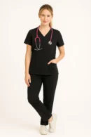 Conjunto Filipina Pantalon Antifluidos Con Triple Costura Pespunte Modelo Milan