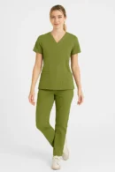 Conjunto Filipina Pantalon Antifluidos Con Triple Costura Pespunte Modelo Milan